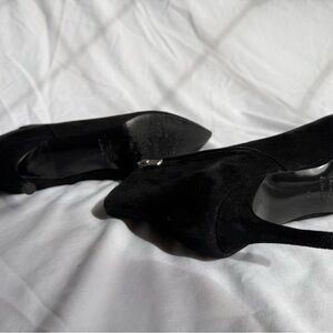 & Other Stories Black Heel Booties